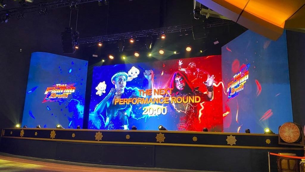 image of large LED display screens used on for advertising in Dubai