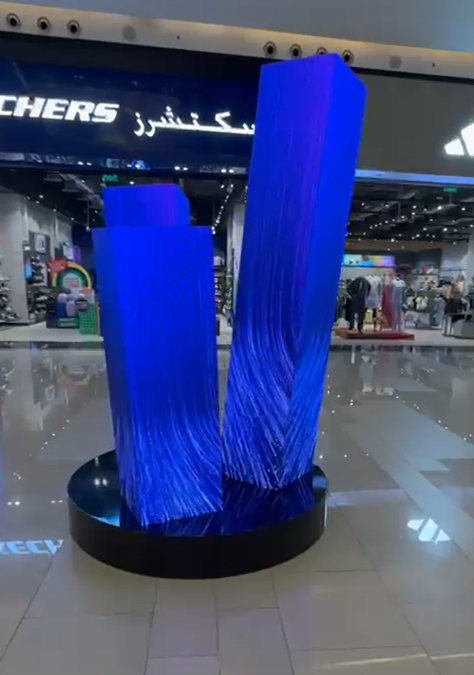 Indoor Screen at a Mall